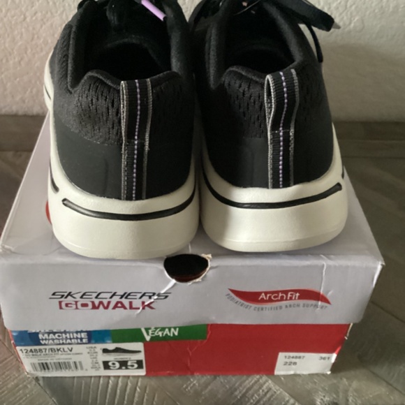 SKECHERS Women's Go Walk Arch Fit - Uptown Summer Casual Sneakers, size … - Picture 4 of 9